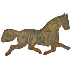 One of a Kind Folky Horse Weathervane