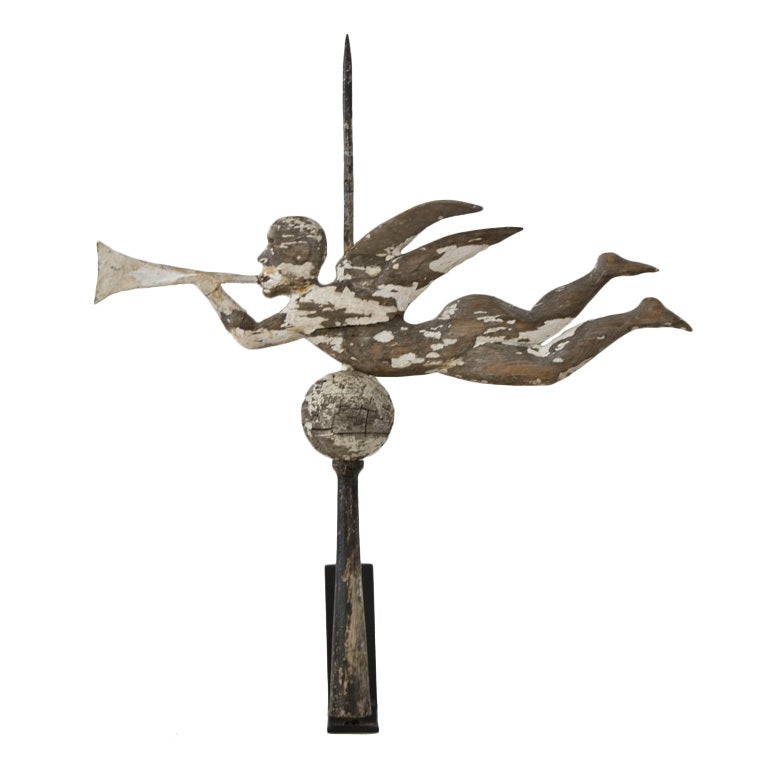 Rare Angel Gabriel Weathervane