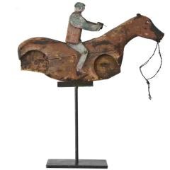 Horse and Rider Whirligig Fragment