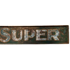 Wooden Sign, SUPER