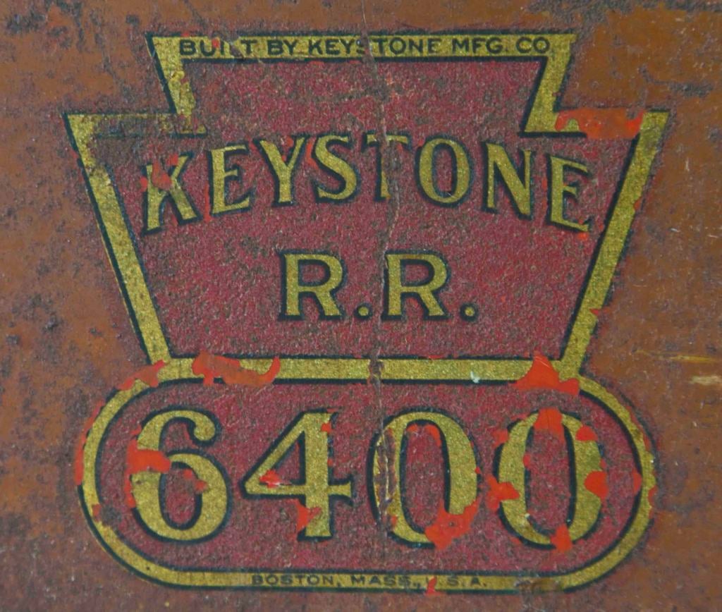 American Keystone 6400 Locomotive and 6500 Tender Riding Toy