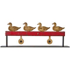 Antique Back Yard Shooting Gallery Target