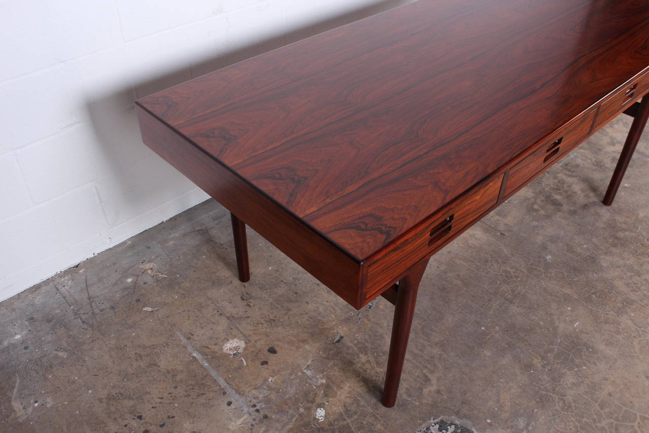 Mid-20th Century Large Rosewood Desk by Nanna Ditzel