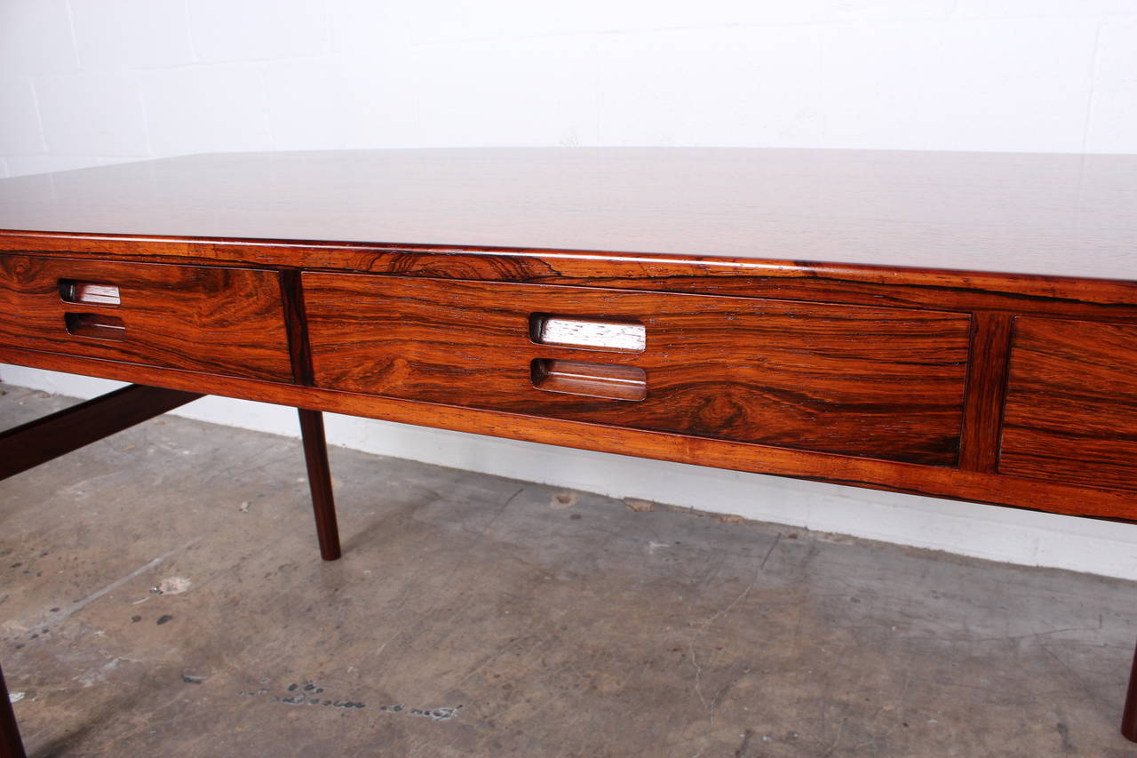 Large Rosewood Desk by Nanna Ditzel 2