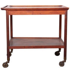 Teak Bar Cart
