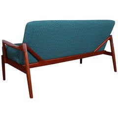 Settee Designed by Edvard and Tove Kindt-Larsen
