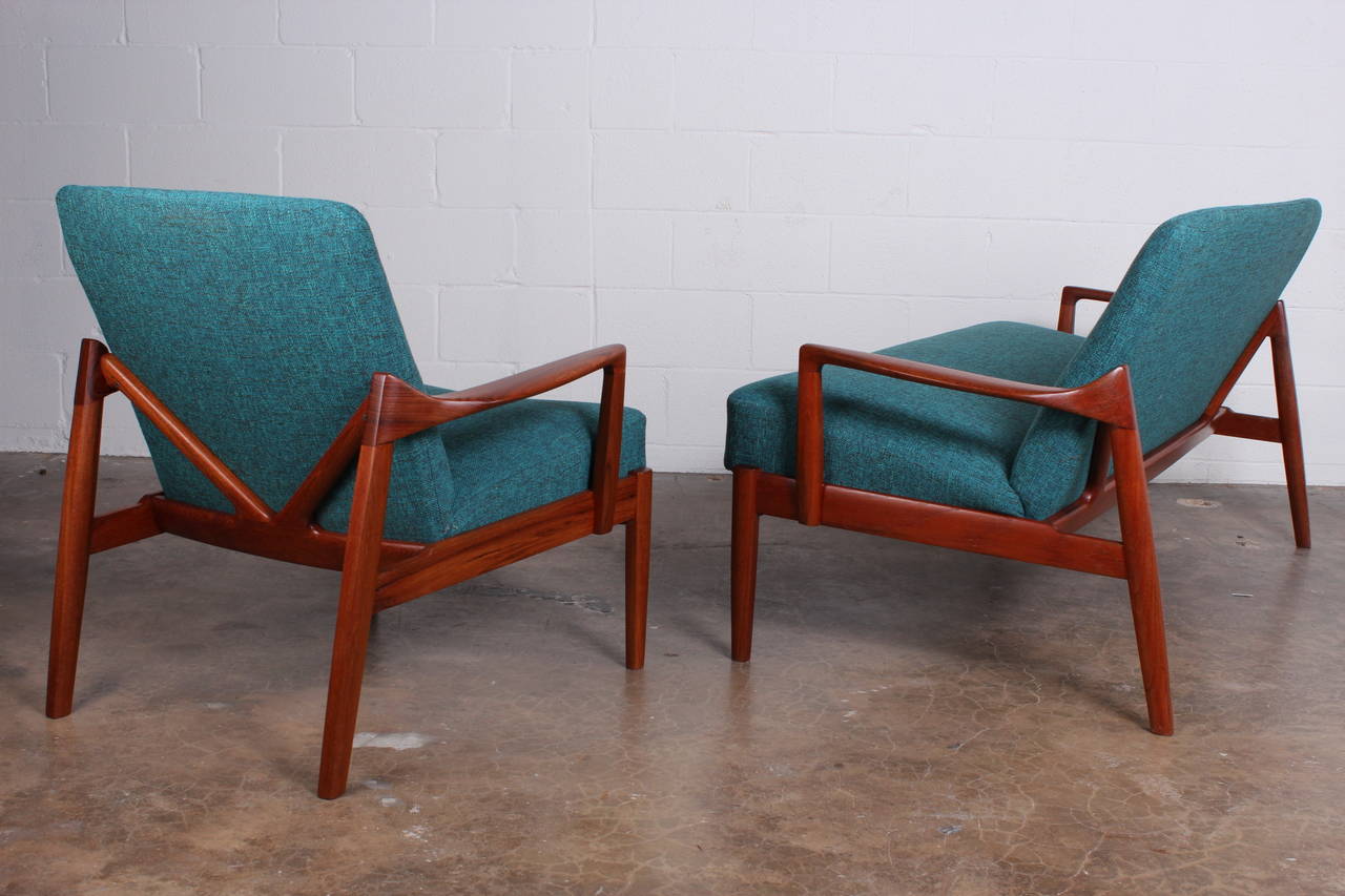 Settee Designed by Edvard and Tove Kindt-Larsen 3