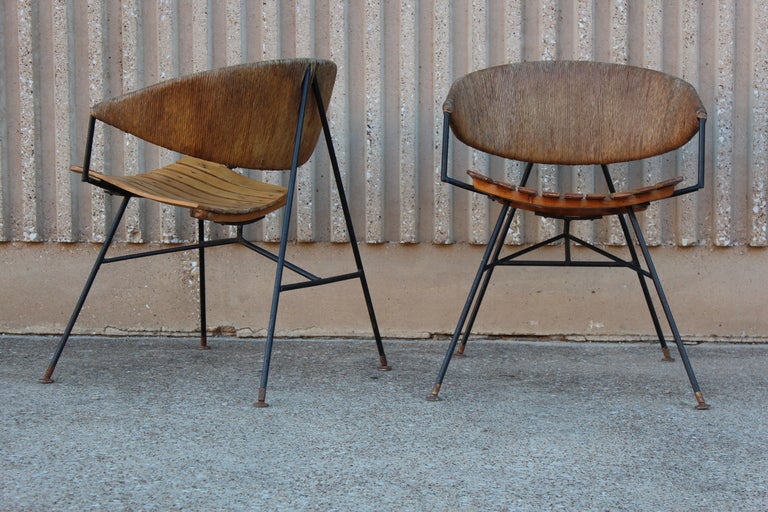 Set of four lounge chairs by Arthur Umanoff 2