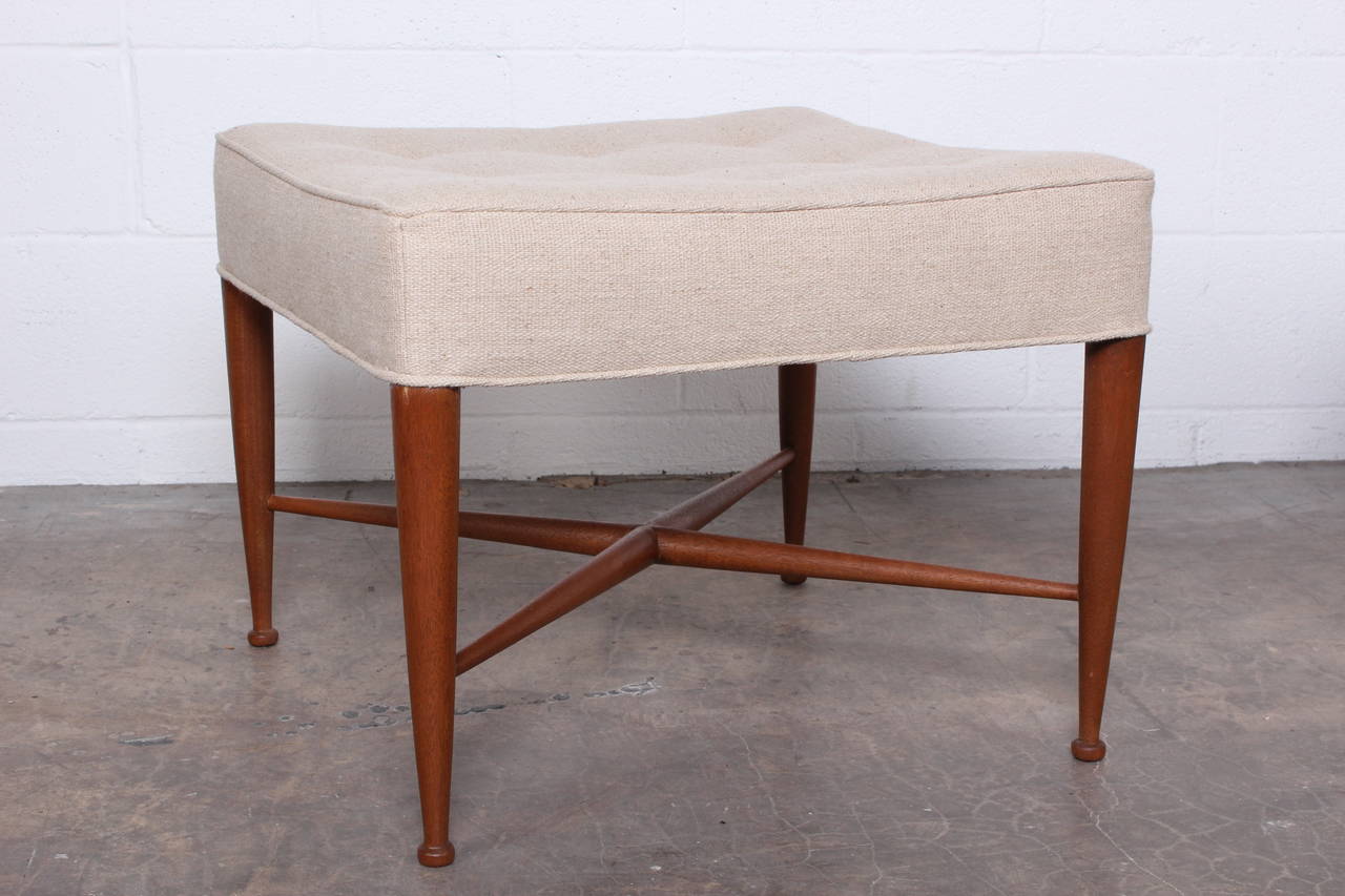 Pair of Thebes Stools by Edward Wormley for Dunbar 3
