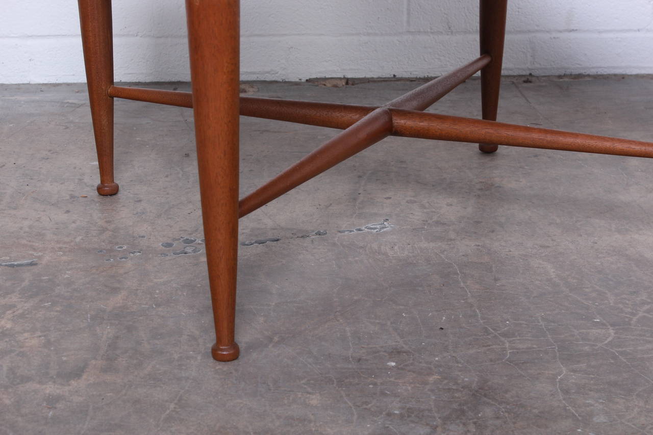 Pair of Thebes Stools by Edward Wormley for Dunbar 4