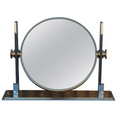 Großer Tischspiegel mit großer Tischplatte von Karl Springer