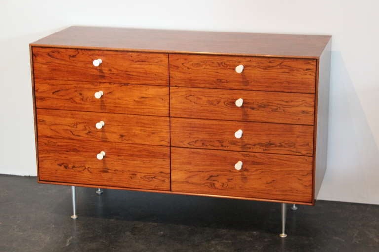 American Rosewood Thin Edge Dresser by George Nelson