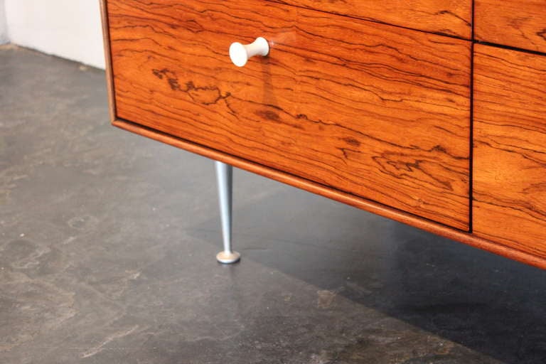 Rosewood Thin Edge Dresser by George Nelson 3