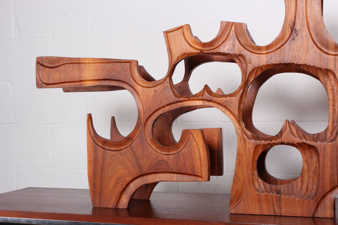 Large Sculpted Wine Rack by Federico Armijo 2