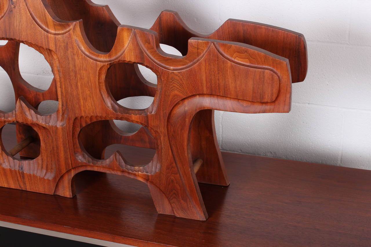 Large Sculpted Wine Rack by Federico Armijo 4