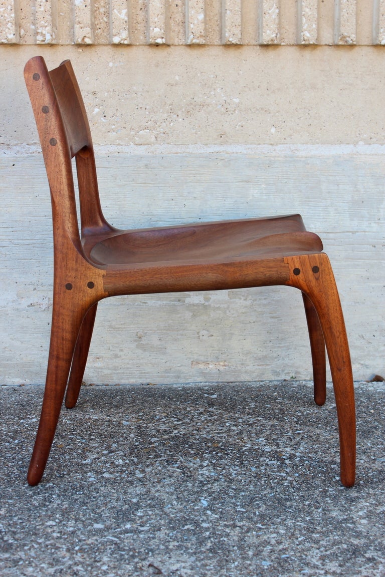 American Pair of Craft Chairs by Rick Pohlers