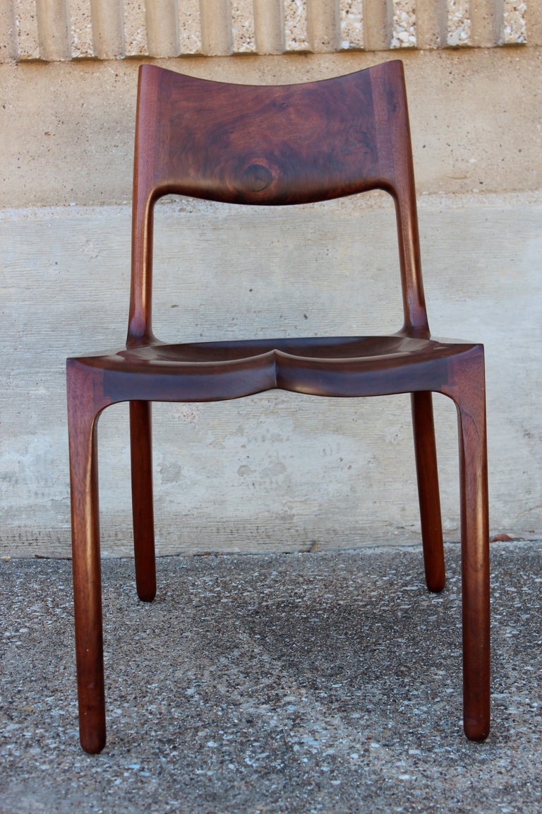 Pair of Craft Chairs by Rick Pohlers In Excellent Condition In Dallas, TX