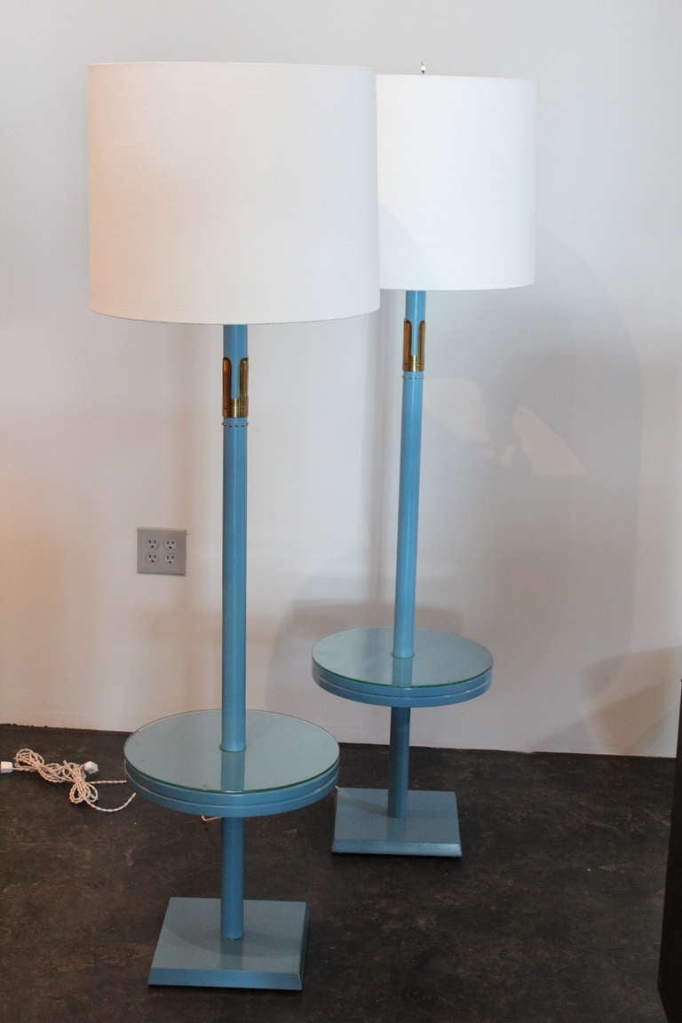 Pair of Floor Lamps by Tommi Parzinger 4