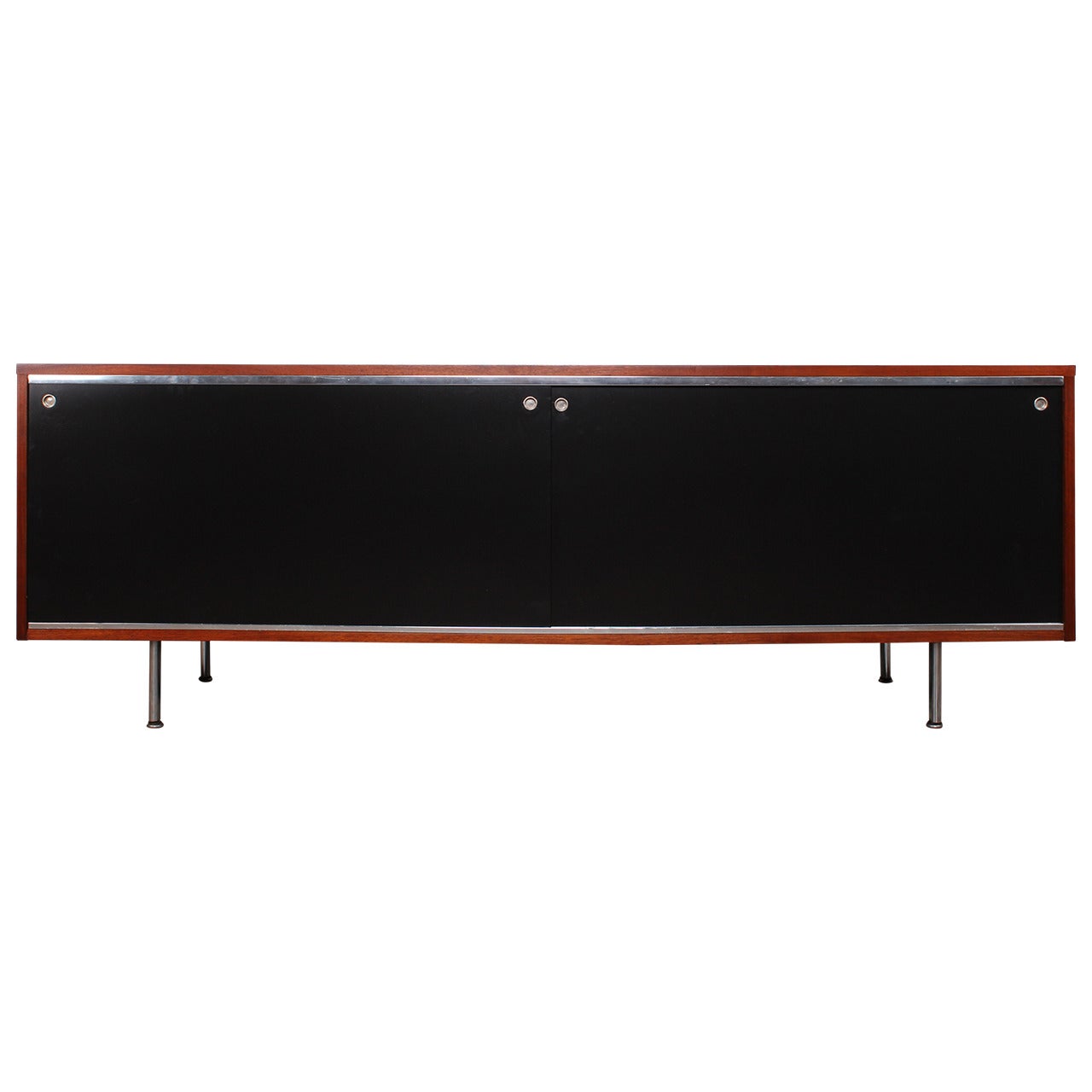 Walnut Credenza by George Nelson for Herman Miller
