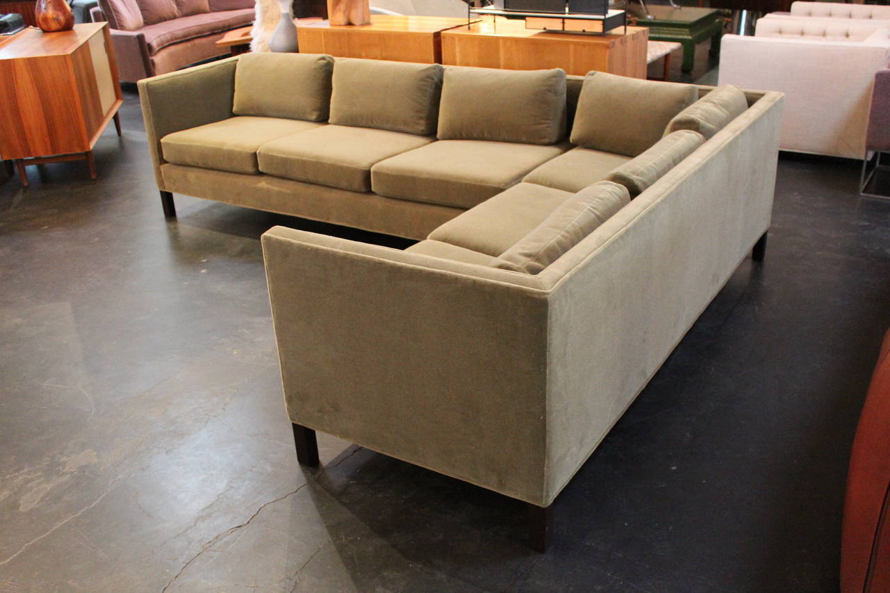 Sectional Sofa by Edward Wormley for Dunbar In Excellent Condition In Dallas, TX