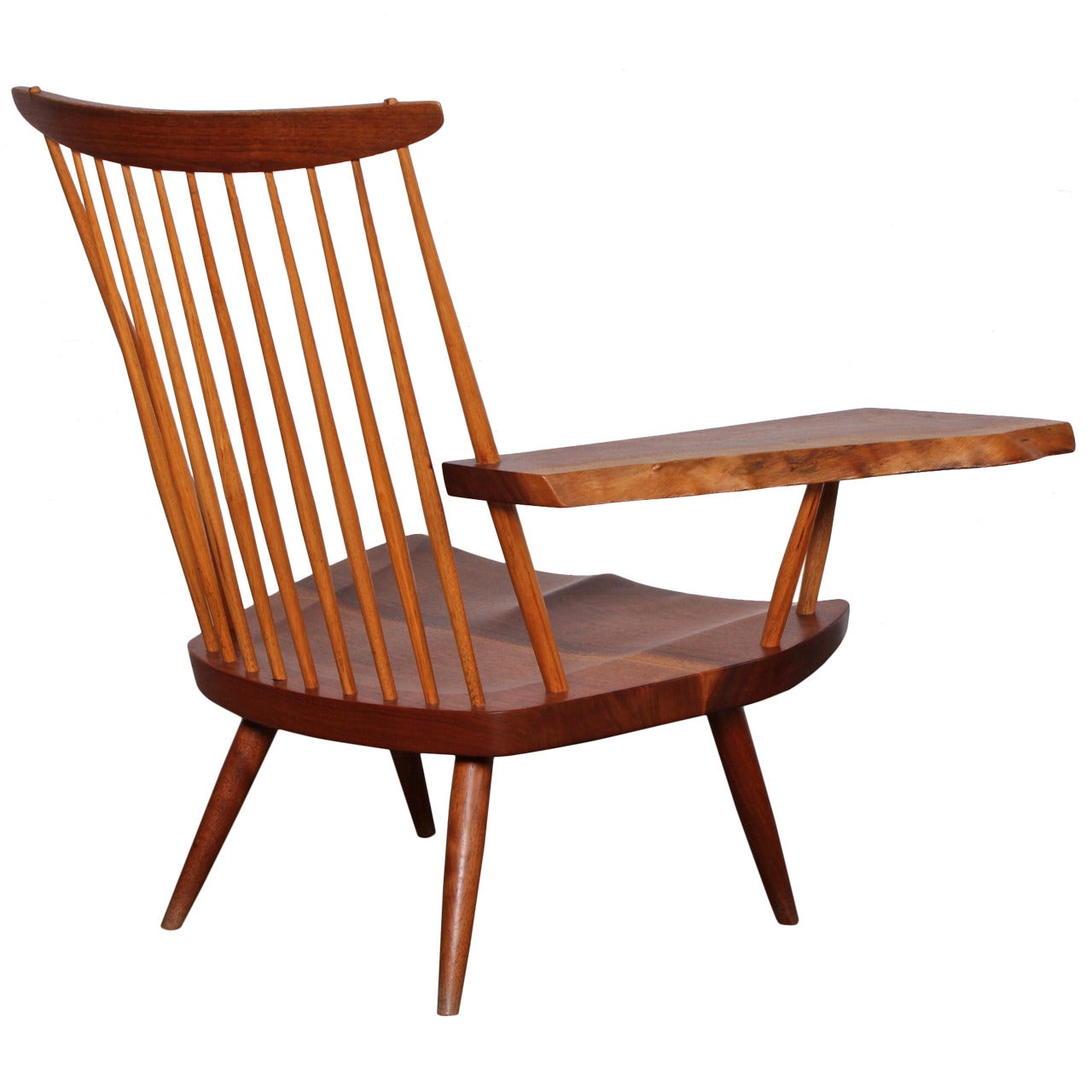 Single-Arm Lounge Chair by George Nakashima