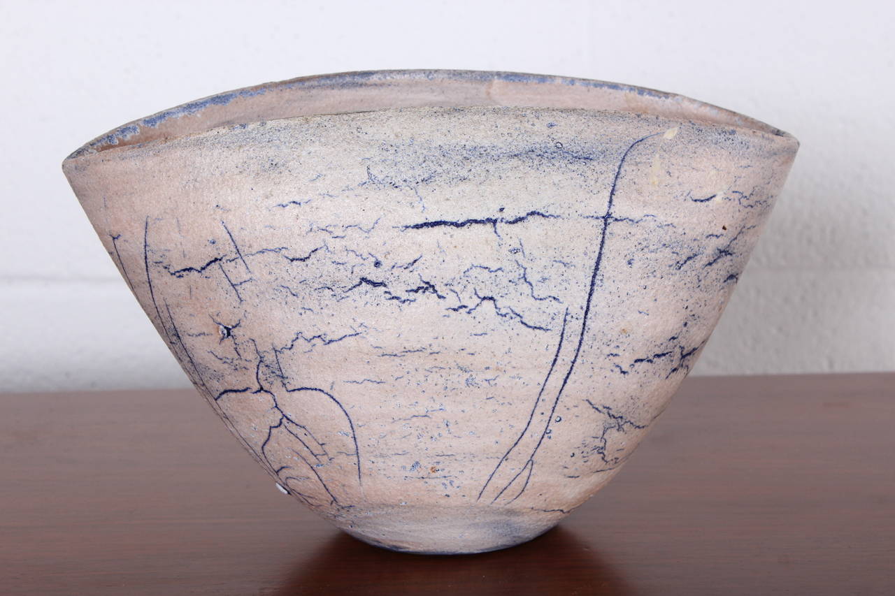 Mid-20th Century Ceramic Vase by William and Polia Pillin