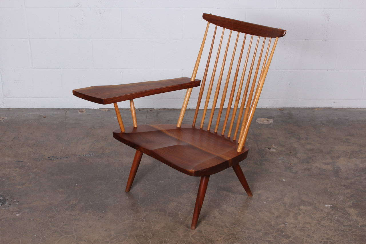 Single-Arm Lounge Chair by George Nakashima 4