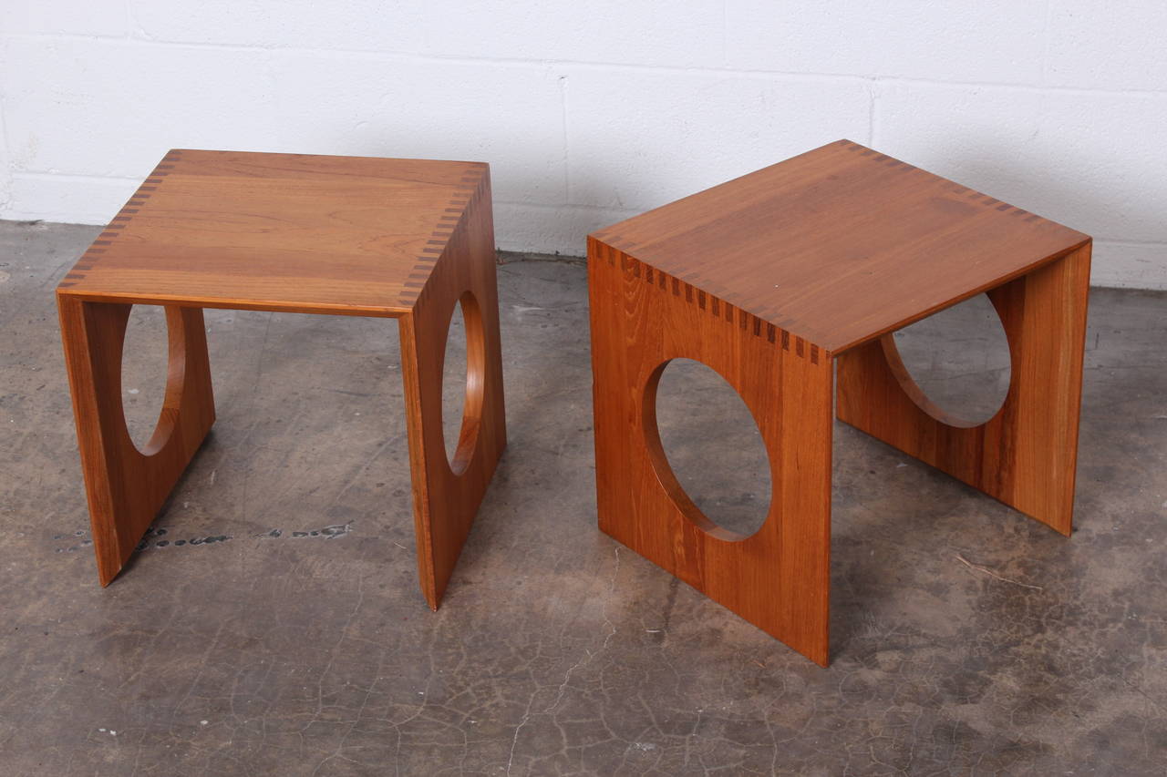 Cube Nesting Tables by Peter Hvidt for Richard Nissen 1