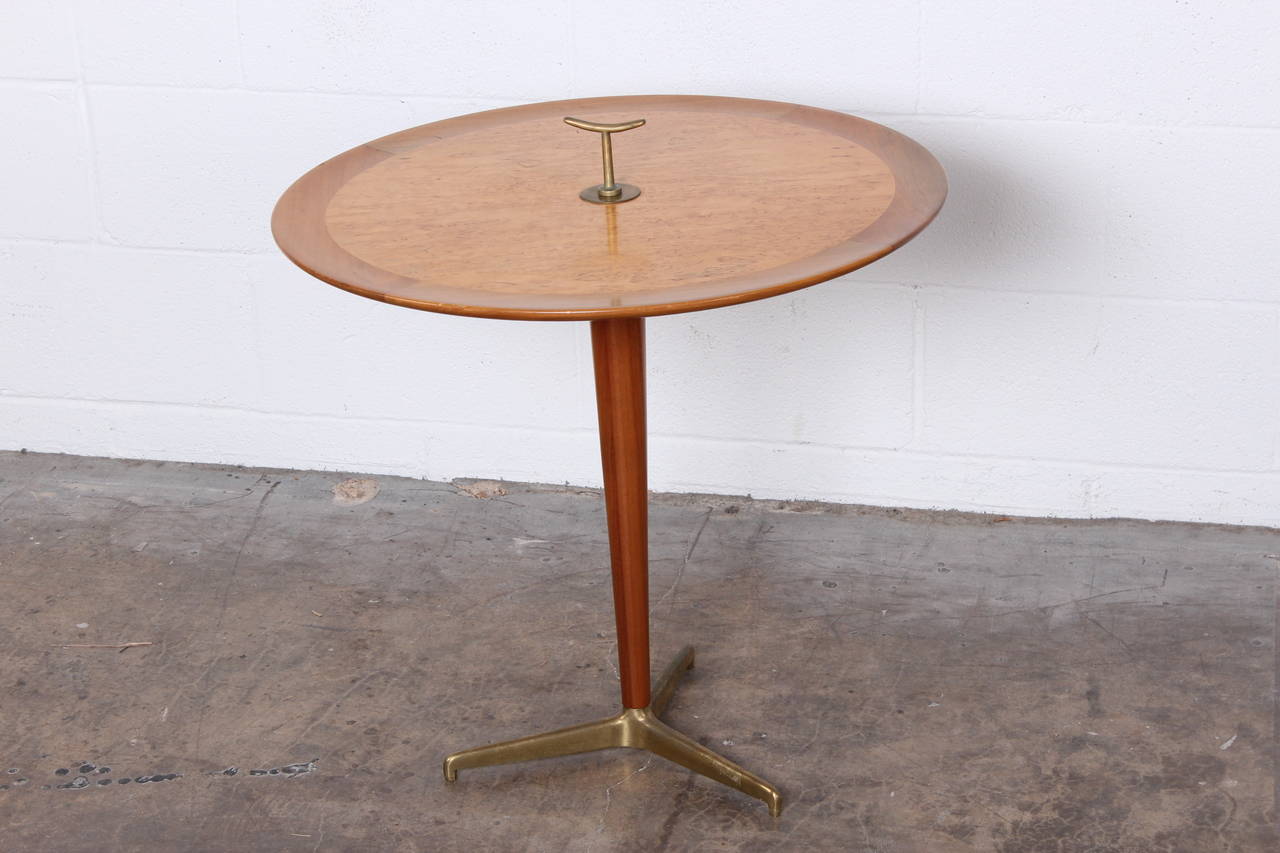 Mid-20th Century Snack Table by Edward Wormley for Dunbar