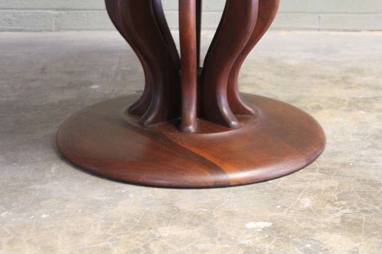 Sculptural Game Table by Brown Saltman In Excellent Condition In Dallas, TX