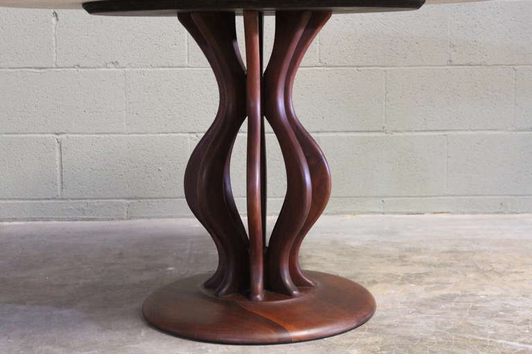 Mid-20th Century Sculptural Game Table by Brown Saltman