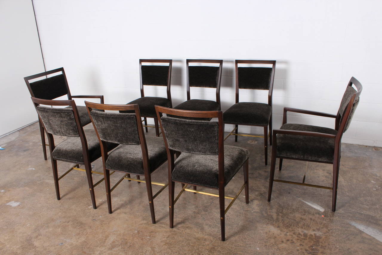 Set of Eight Dining Chairs by Paul McCobb In Excellent Condition In Dallas, TX