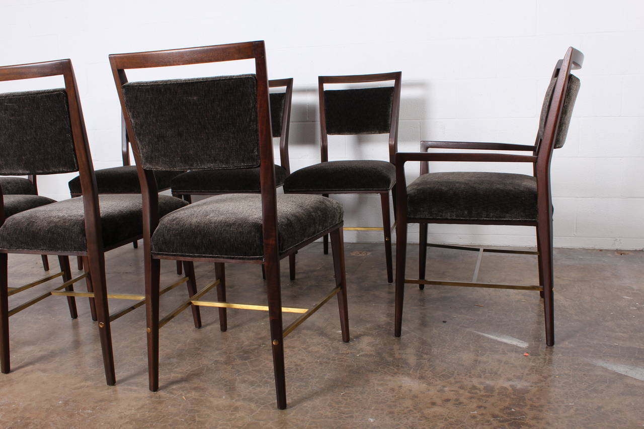 Mid-20th Century Set of Eight Dining Chairs by Paul McCobb