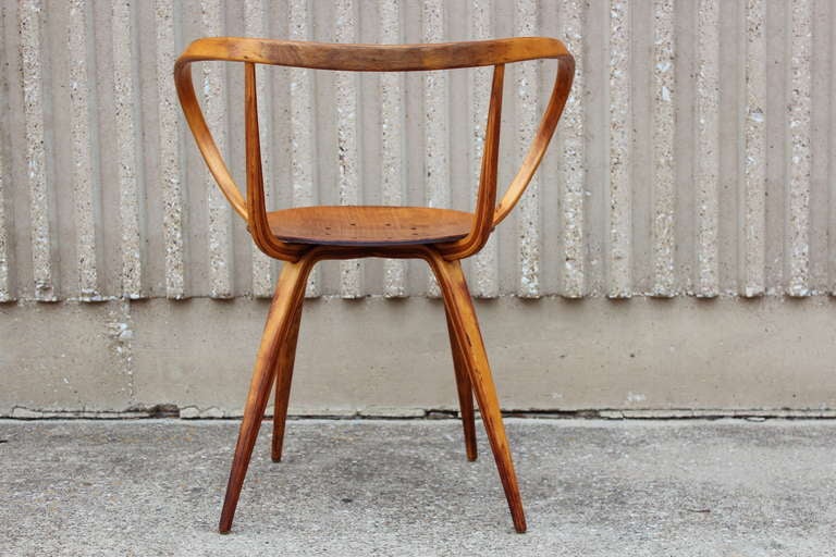 American The Pretzel Chair by George Nelson