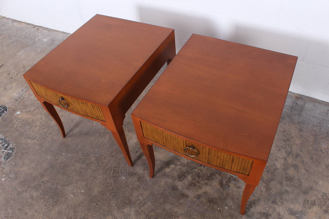 Pair of End Tables by Baker 4