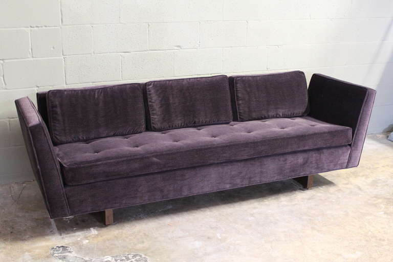 Mid-20th Century Split Arm Sofa by Edward Wormley for Dunbar