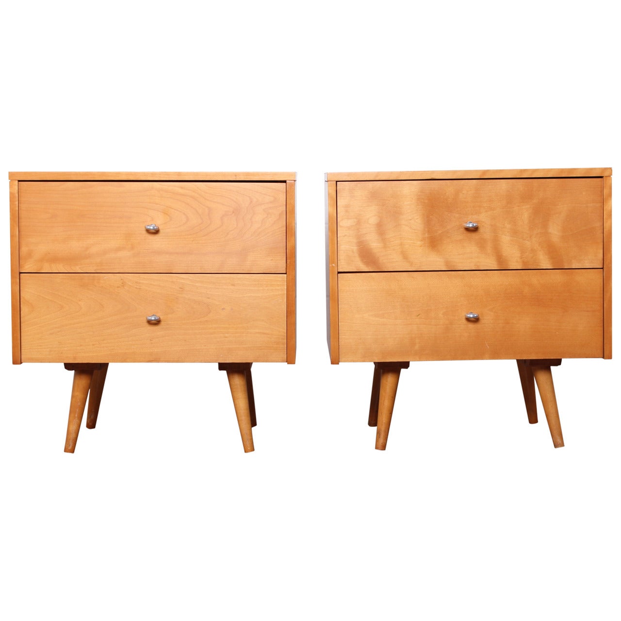 Pair of Nightstands by Paul McCobb for Winchendon