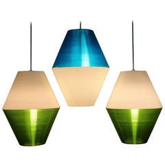 Large Pendent Lights by Rotaflex for Heifetz