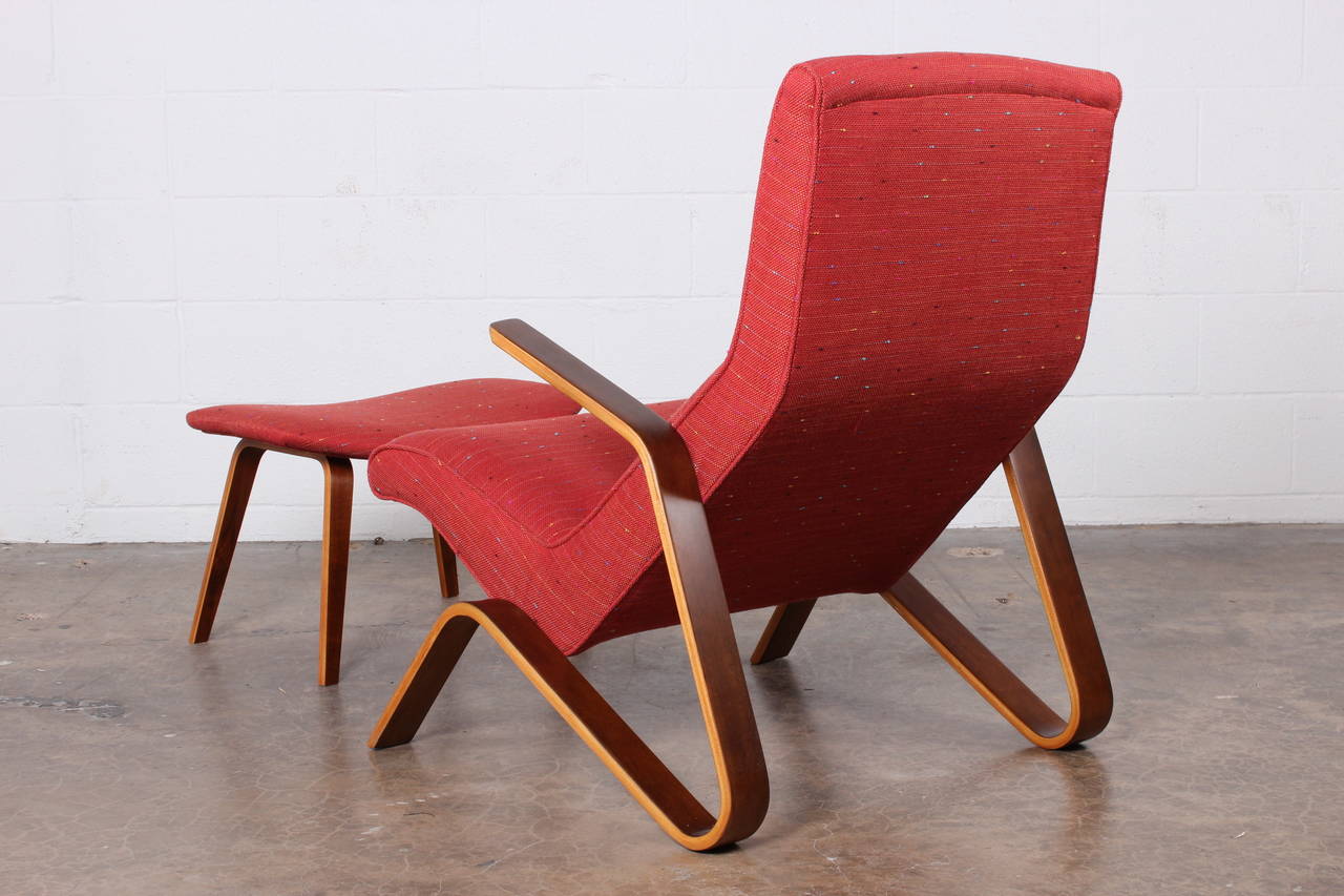 Grasshopper Chair and Ottoman by Eero Saarinen for Knoll 6
