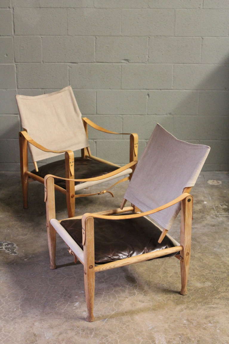 Pair of Safari Chairs by Kaare Klint 5