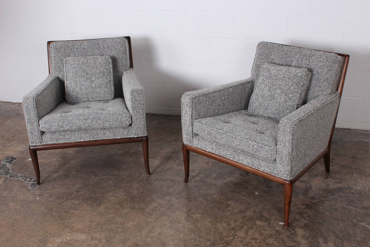 Pair of Lounge Chairs by T.H. Robsjohn-Gibbings 2