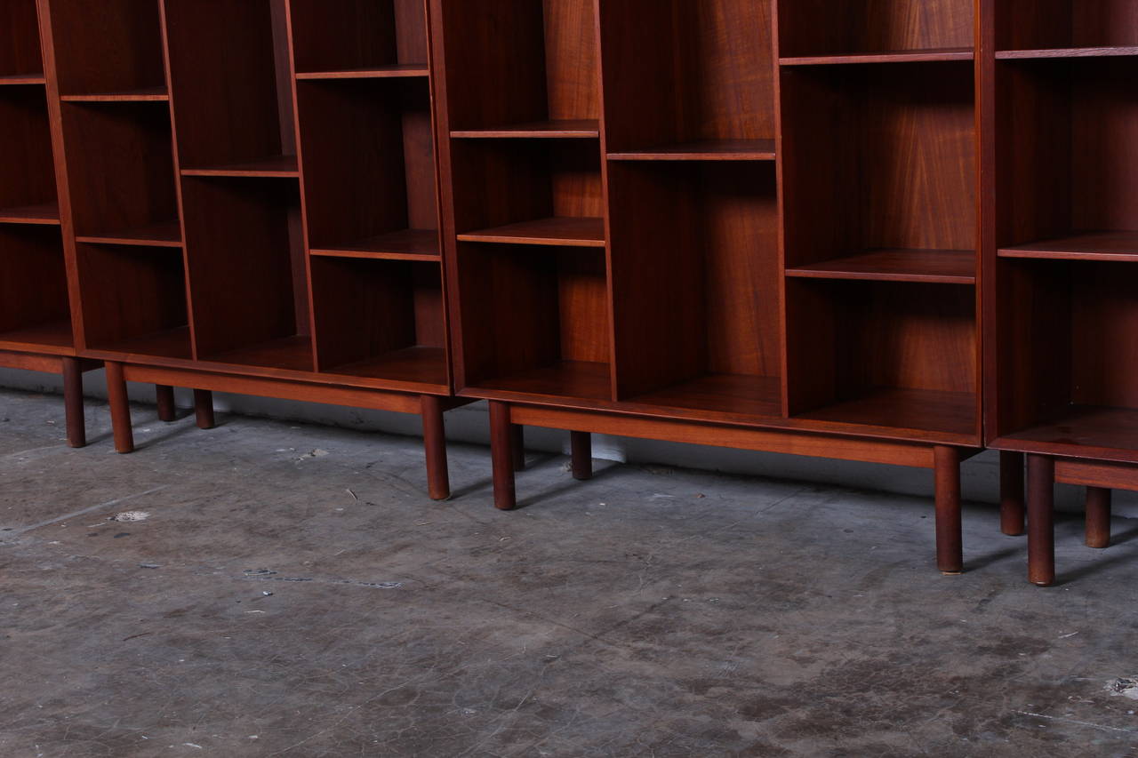 Mid-20th Century Teak Bookcases by Peter Hvidt for Soborg