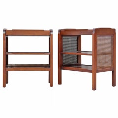 Pair Of Nightstands By Edward Wormley For Dunbar