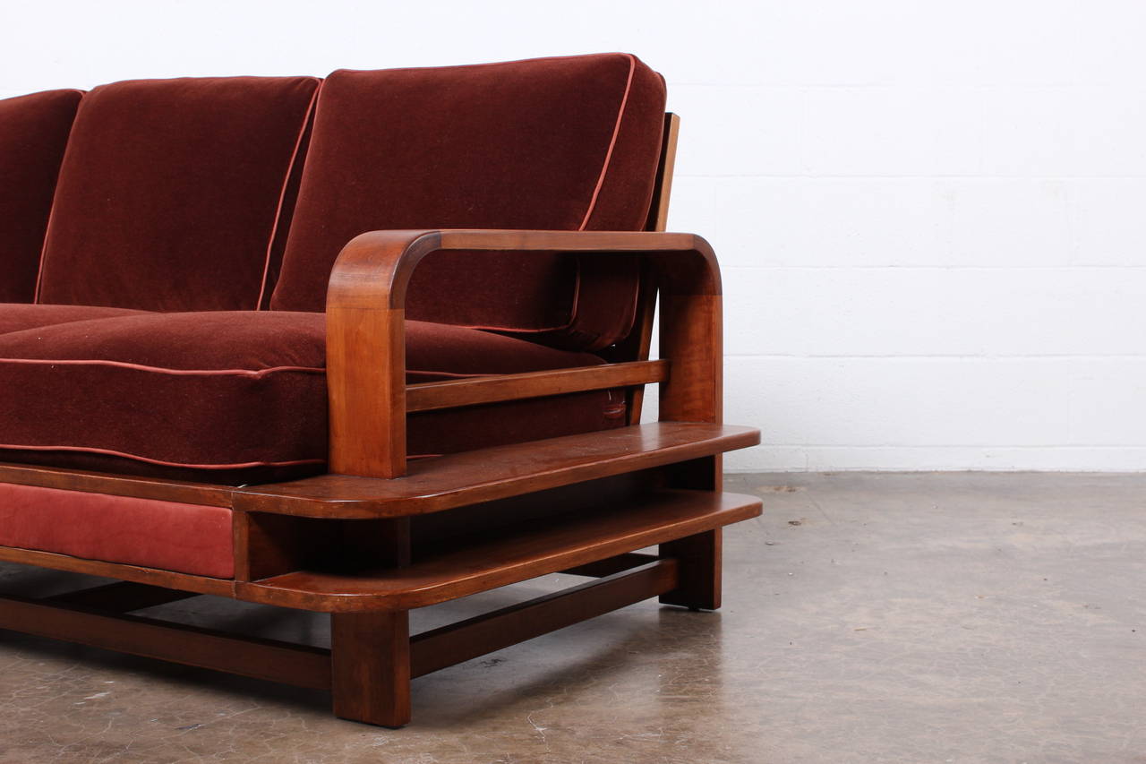 Rare Sofa Designed by Russel Wright for Conant Ball In Good Condition In Dallas, TX