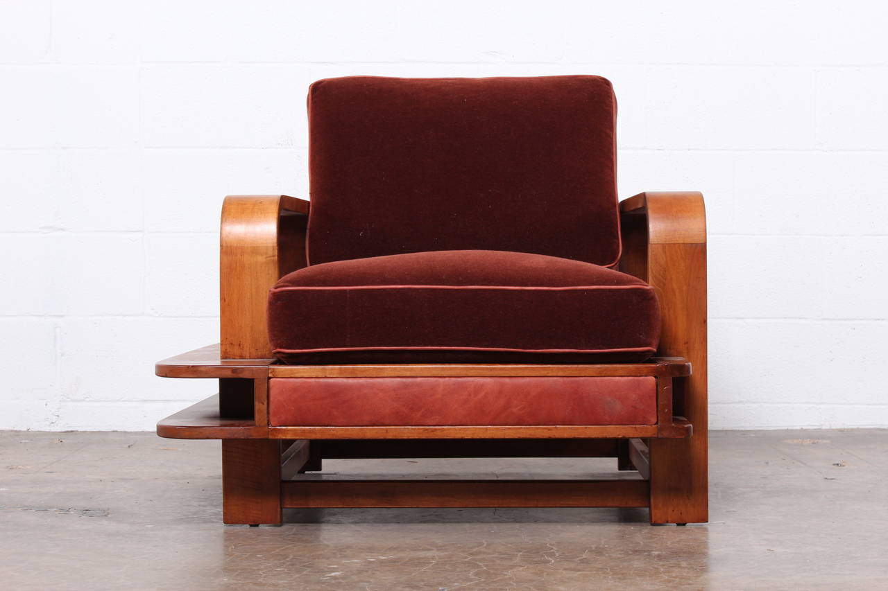 Rare Lounge Chair Designed by Russel Wright for Conant-Ball In Good Condition In Dallas, TX