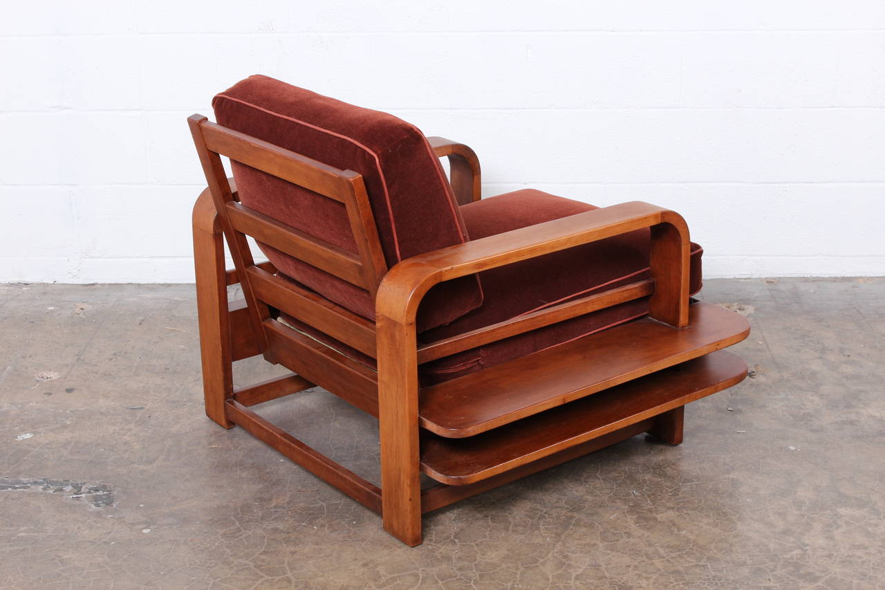Rare Lounge Chair Designed by Russel Wright for Conant-Ball 4
