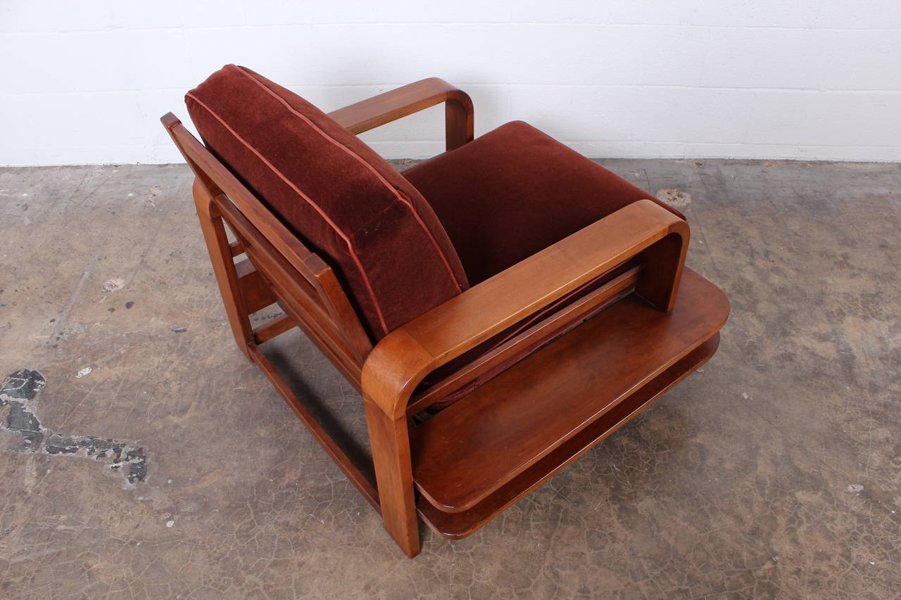 Rare Lounge Chair Designed by Russel Wright for Conant-Ball 5