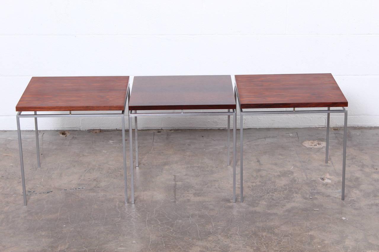 Mid-20th Century Rosewood Nesting Tables by Knud Joos for Jason