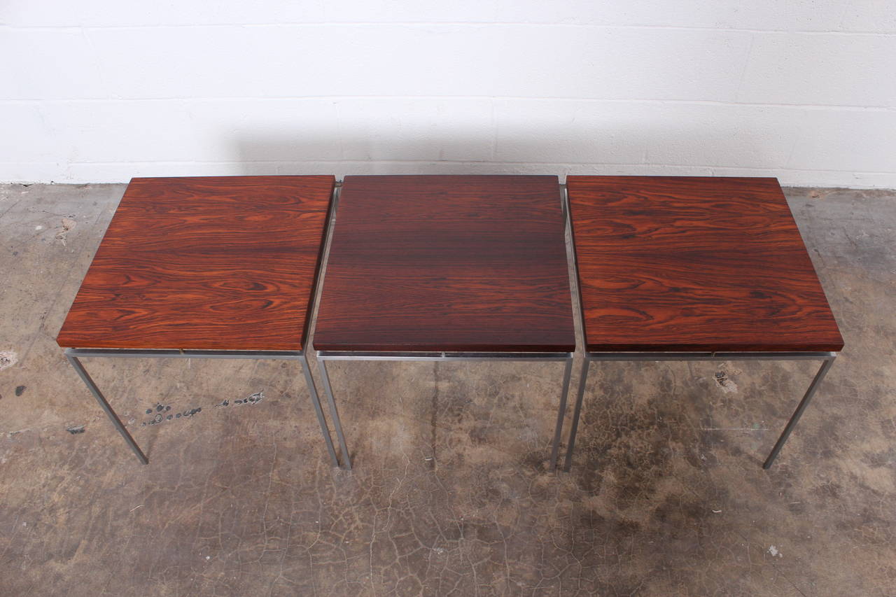 Rosewood Nesting Tables by Knud Joos for Jason 3