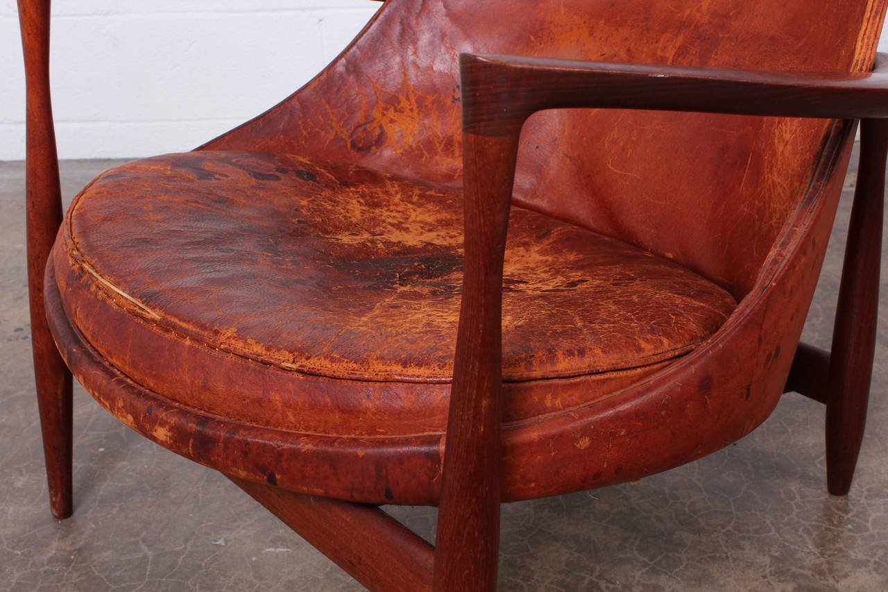 Elizabeth Chair by Ib Kofod-Larsen In Good Condition In Dallas, TX